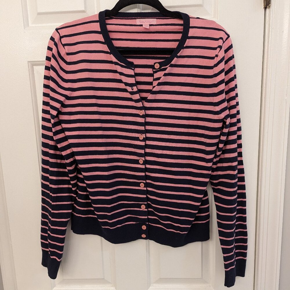 Lilly Pulitzer Striped Cardigan